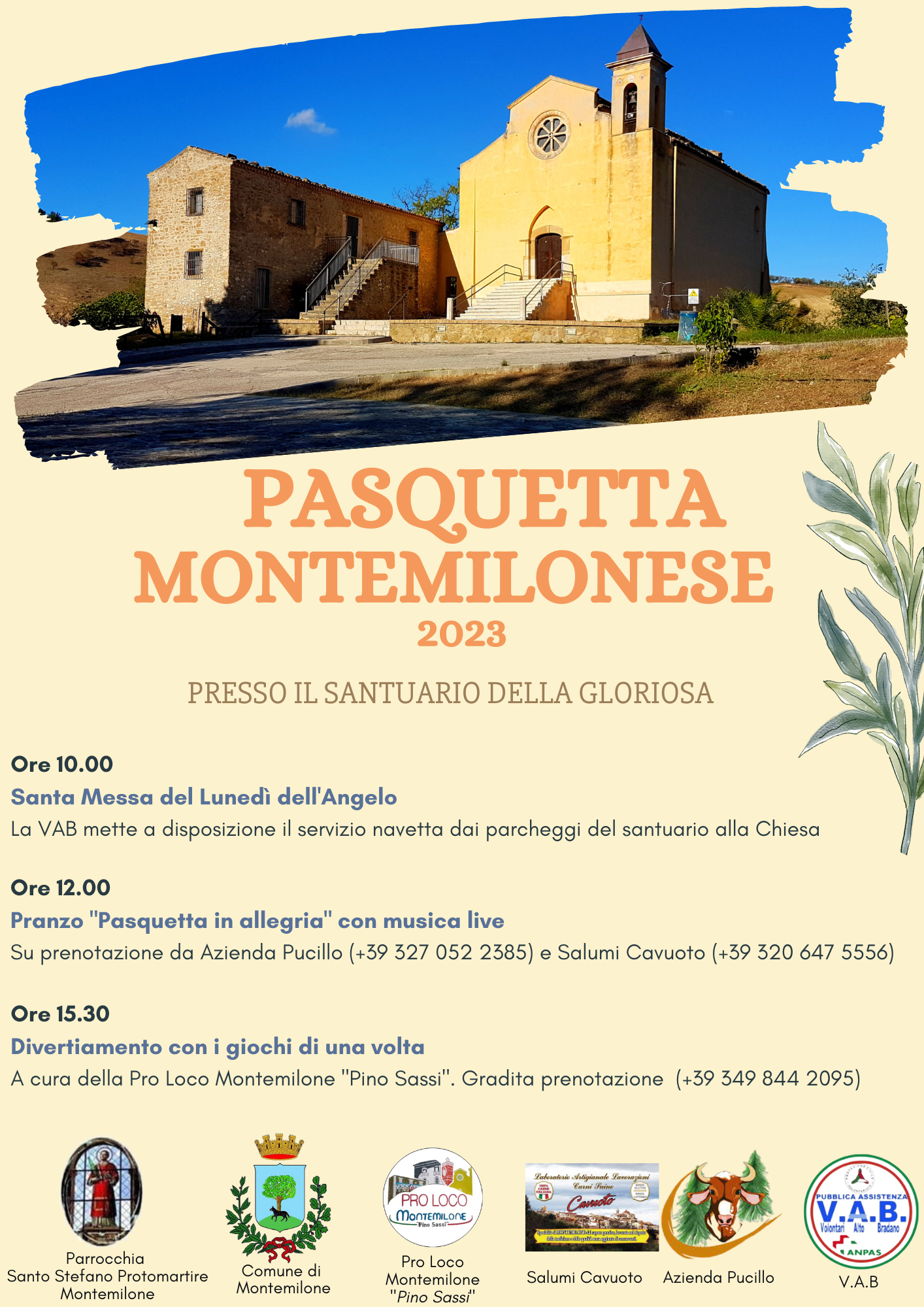 Al momento stai visualizzando Pasquetta Montemilonese 2023