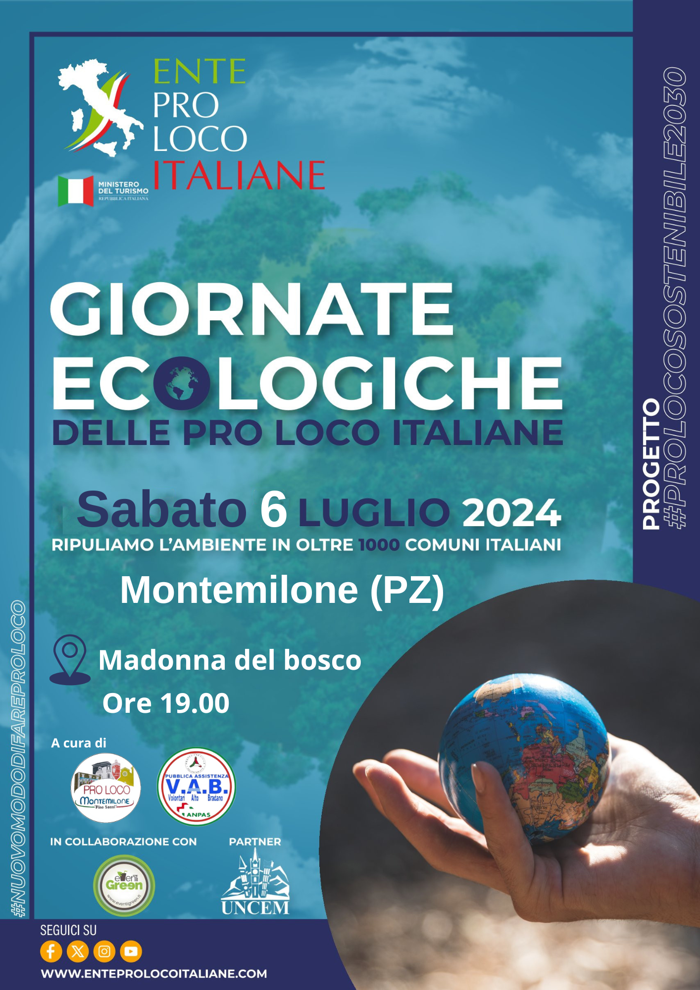 Al momento stai visualizzando Giornate ecologiche delle Pro Loco Italiane